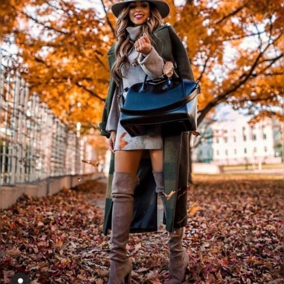 Sam Edelman Kent Over-the-Knee Gray Boots - Size 8.5 - NWOT - Picture 3 of 13